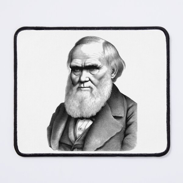 Item preview, Charles Robert Darwin Portrait designed and sold by NTGUILTY.