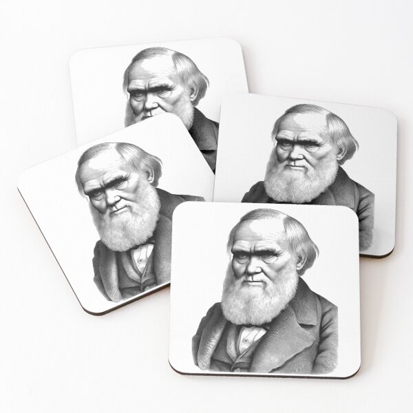Item preview, Charles Robert Darwin Portrait designed and sold by NTGUILTY.