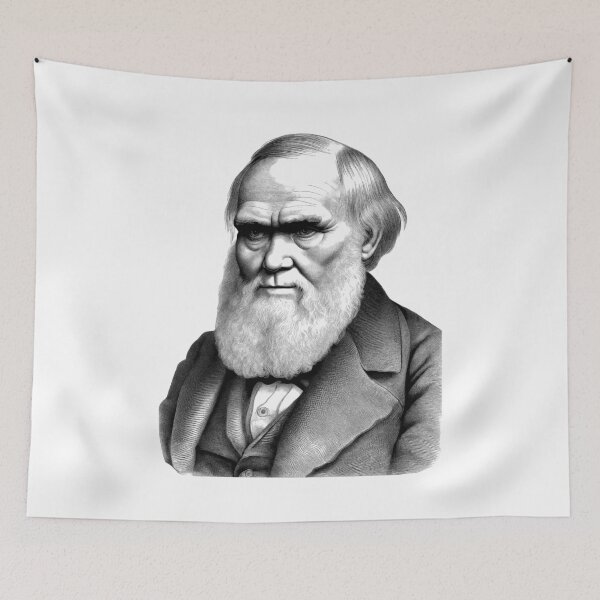 Item preview, Charles Robert Darwin Portrait designed and sold by NTGUILTY.