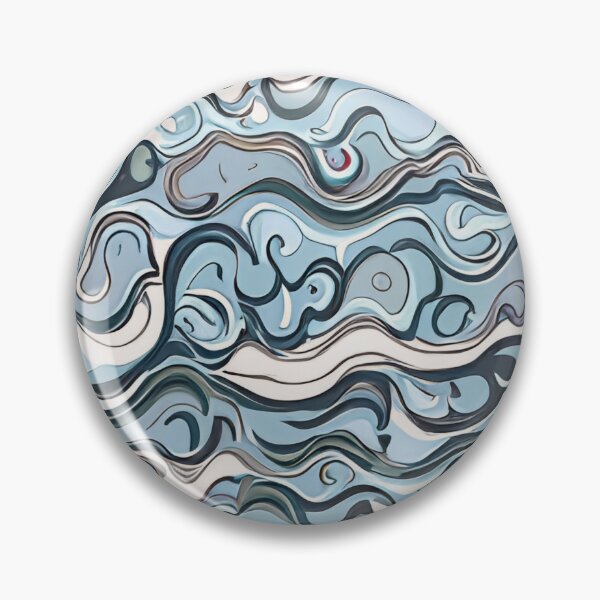 Item preview, Sea Waves - Repeating Patterns designed and sold by darkworldhumans.