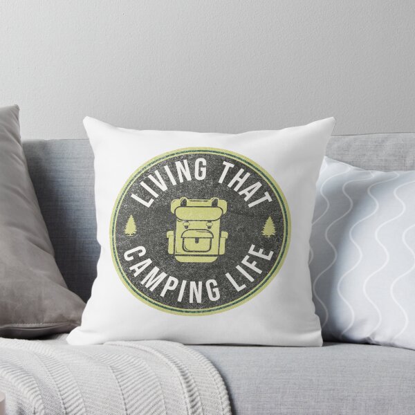 Item preview, Living that Camping Life designed and sold by ClaytownTees.