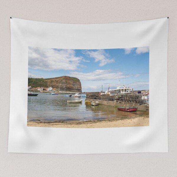 Item preview, Staithes Harbour, North Yorkshire designed and sold by yackers1.