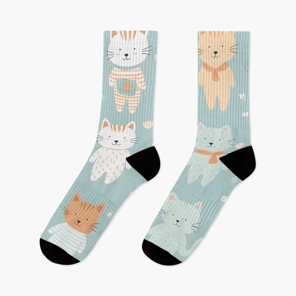 Item preview, Purr-fectly Cozy: Kittens in Pajamas  designed and sold by SweetRepeat.