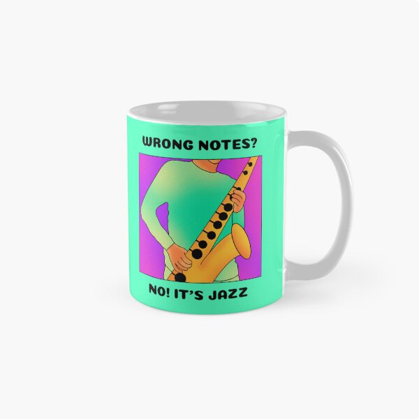 Item preview, Wrong Notes? No! It's Jazz (version 1) designed and sold by B-Sharp-.