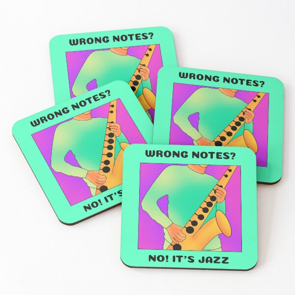 Item preview, Wrong Notes? No! It's Jazz (version 1) designed and sold by B-Sharp-.