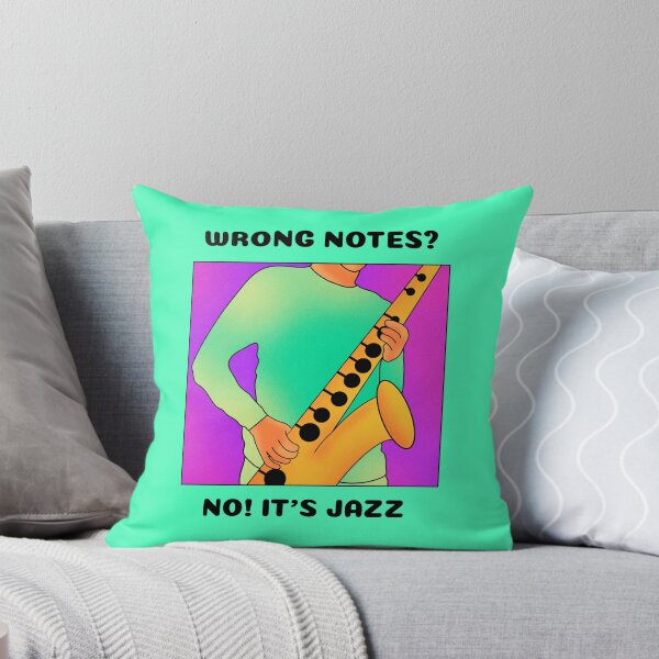 Item preview, Wrong Notes? No! It's Jazz (version 1) designed and sold by B-Sharp-.