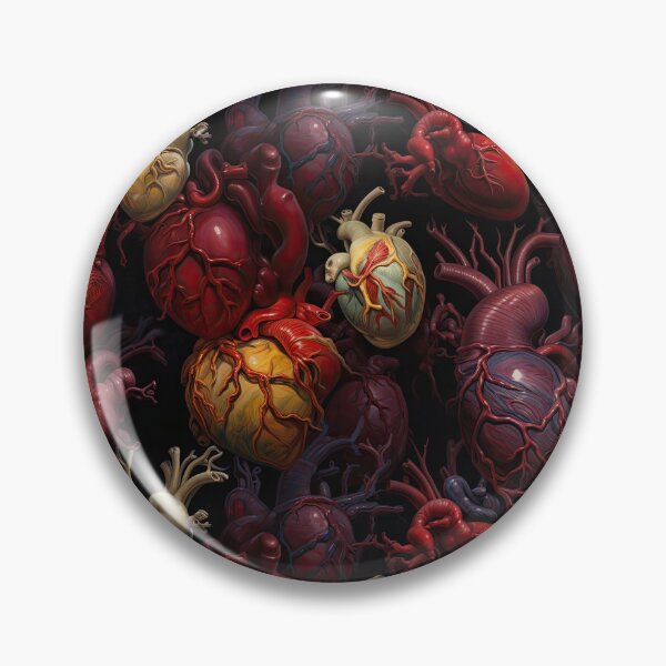 Item preview, Anatomical Hearts Pattern designed and sold by Shannon Hilson.