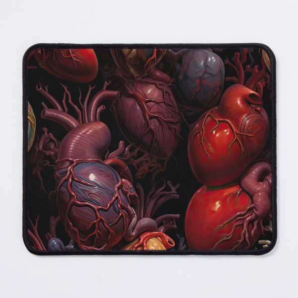 Item preview, Anatomical Hearts Pattern designed and sold by Shannon Hilson.