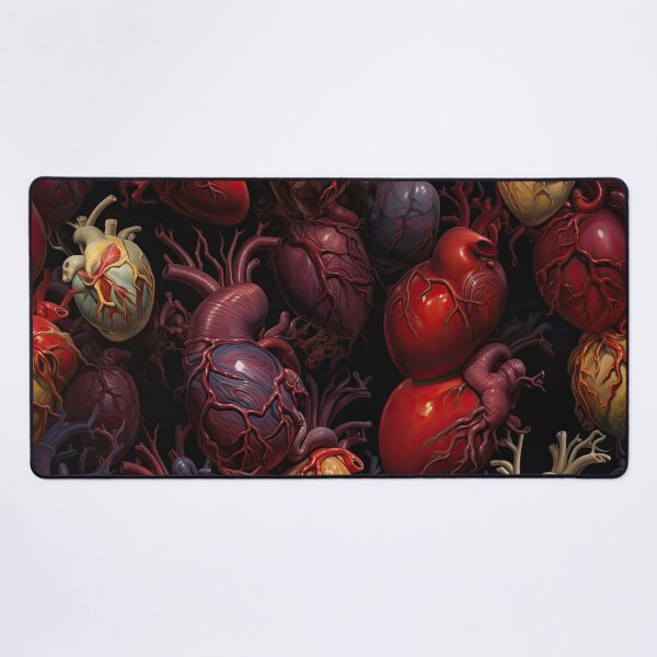 Item preview, Anatomical Hearts Pattern designed and sold by Shannon Hilson.