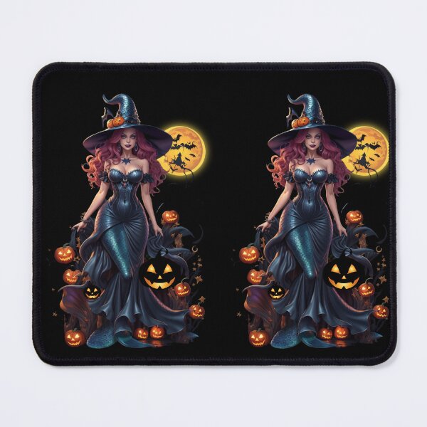 Item preview, Sirenas Witch Under Yellow Full Moon designed and sold by SirenasWorld.
