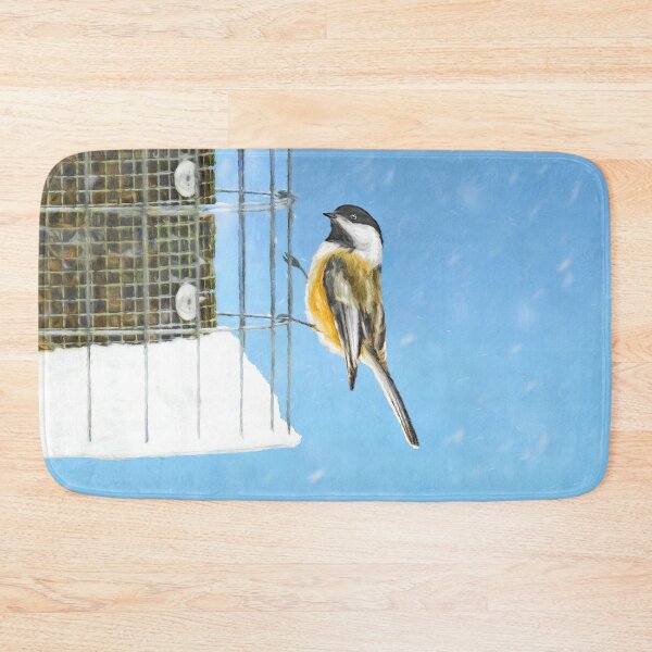 Item preview, Chickadee on Feeder designed and sold by alpendesigns.