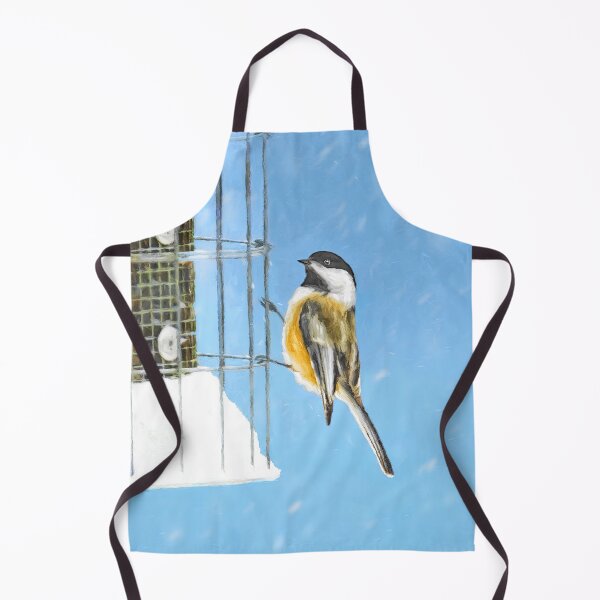 Item preview, Chickadee on Feeder designed and sold by alpendesigns.