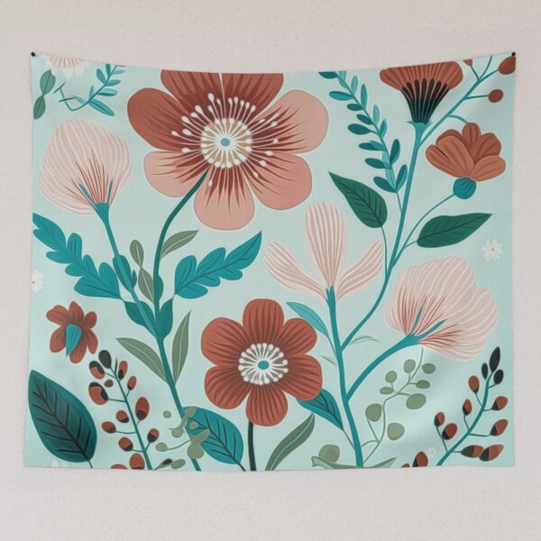 Item preview, Retro Mod Flowers designed and sold by HappyLifeCreate.