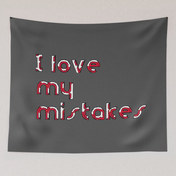 Item preview, i love my mistakes lover pixel art designed and sold by 4rpixs.