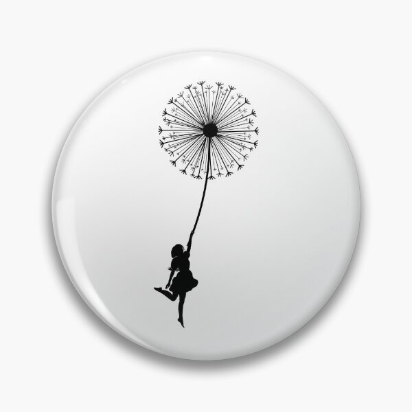 Item preview, Girl flying on a Dandelion designed and sold by DigitArtAnahis.