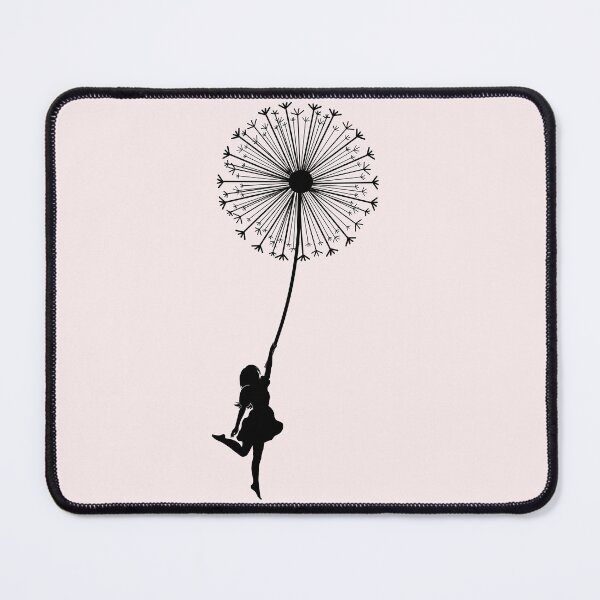 Item preview, Girl flying on a Dandelion designed and sold by DigitArtAnahis.