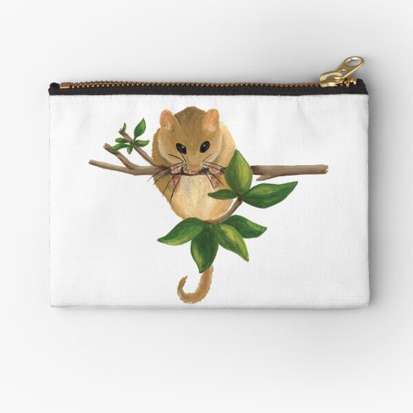 Hazel Dormouse Zipper Pouch