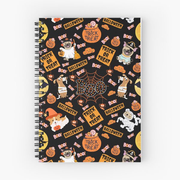Item preview, Halloween Dog Pattern designed and sold by Wolfheartart.