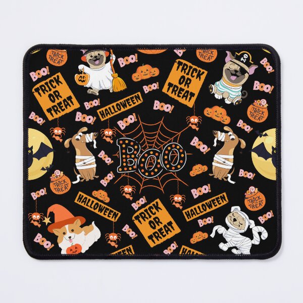 Item preview, Halloween Dog Pattern designed and sold by Wolfheartart.