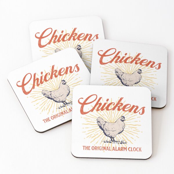 Item preview, Chickens the Original Alarm Clock designed and sold by ClaytownTees.