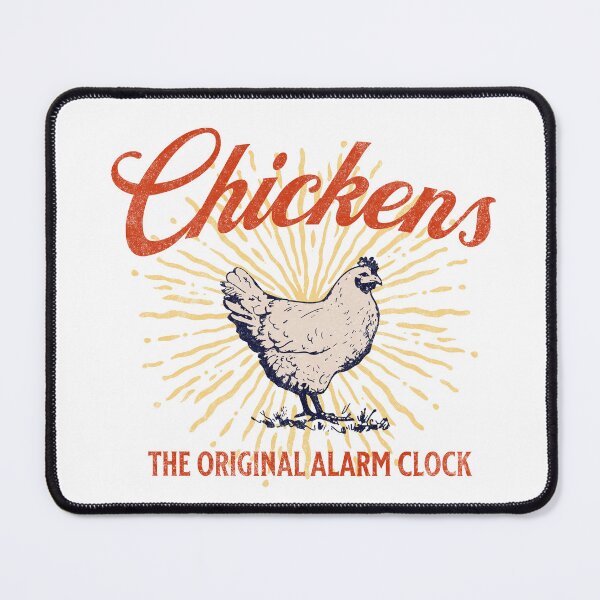 Item preview, Chickens the Original Alarm Clock designed and sold by ClaytownTees.