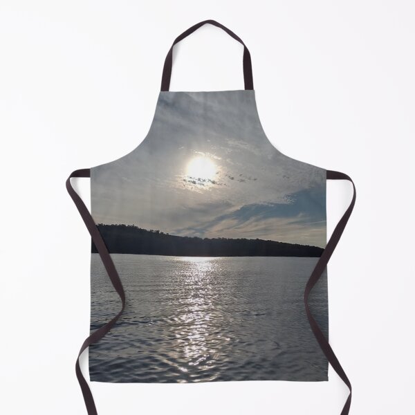 Item preview, Cloudy sunset reflecting across the shadowy lake designed and sold by Crafty Fox & Art Panda ♥️.