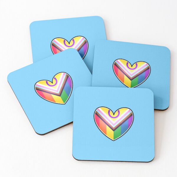 Item preview, LGBTQIA+ Heart designed and sold by lulubeeart.