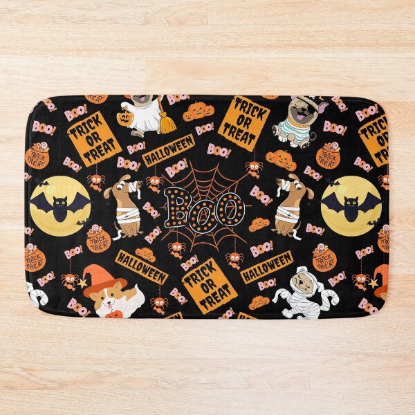 Item preview, Halloween Dog Pattern designed and sold by Wolfheartart.