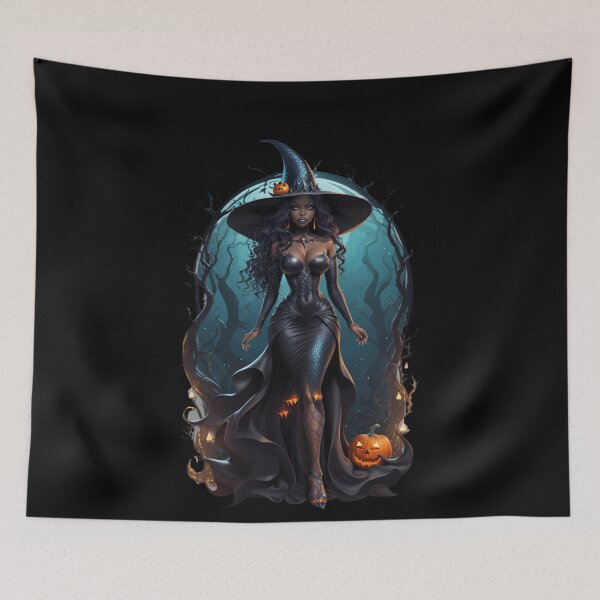 Item preview, Mermaid Inspired Black Witch From Sirenas designed and sold by SirenasWorld.