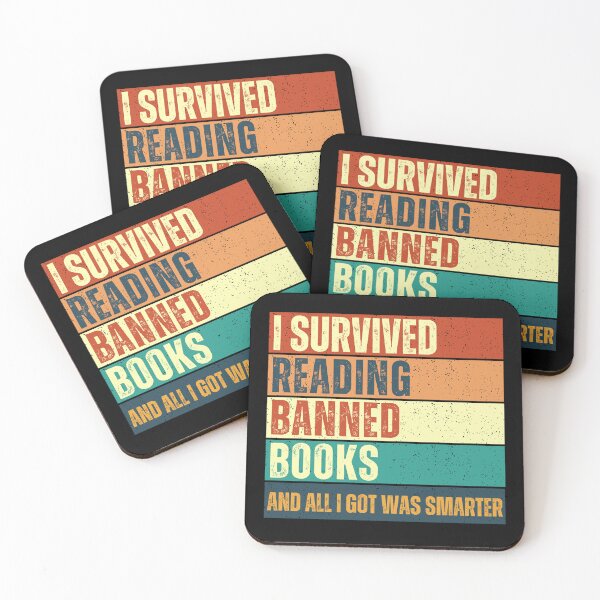 Item preview,  Survived Reading Banned Books Book Lover designed and sold by MouDantArts.