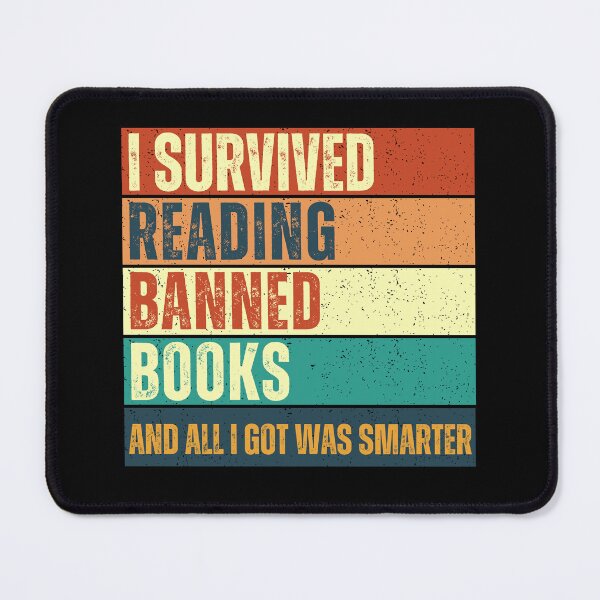 Item preview,  Survived Reading Banned Books Book Lover designed and sold by MouDantArts.