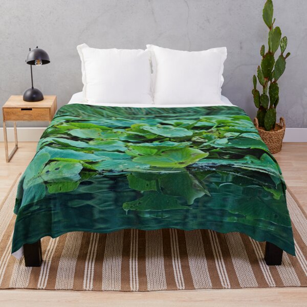 Item preview, Waterlily Foliage Lake Water Aquatic Plants designed and sold by worldways.