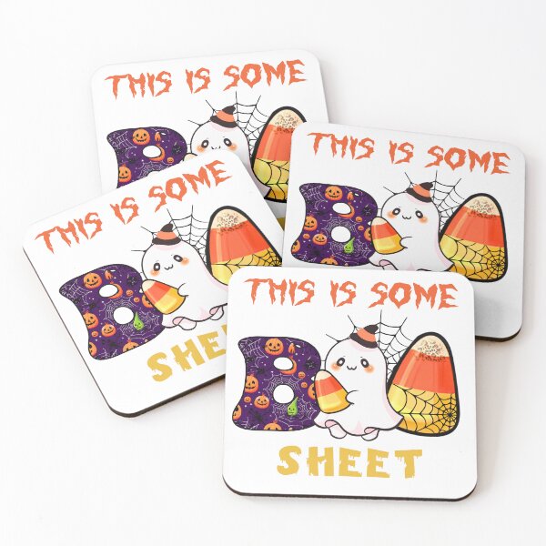 Item preview, This Is Some Boo Sheet, Funny and Cute | Whimsical Autumn and Halloween Delights Collection designed and sold by Ali Doodles.