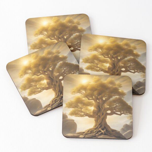 Item preview, A lonely big tree in the setting sun designed and sold by Rostislav Bouda.