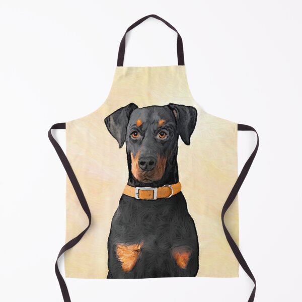 Item preview, Doberman Pinscher Painting - Original Dog Art designed and sold by alpendesigns.