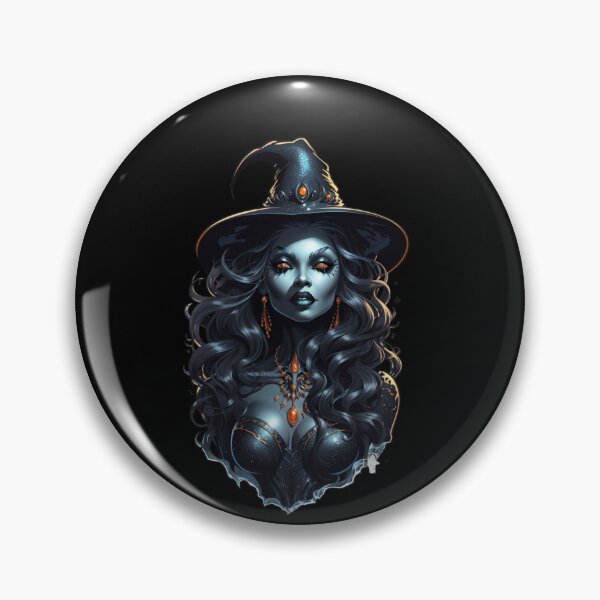 Item preview, Beautiful Halloween Witch From the Sea designed and sold by SirenasWorld.