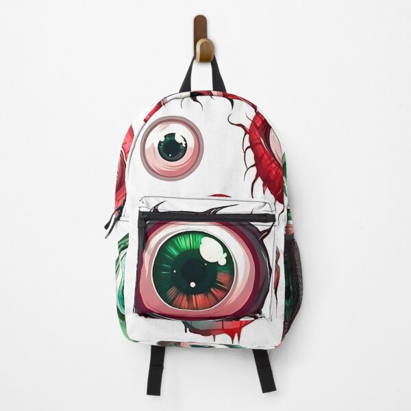 Item preview, A set of different eyes on a seal for Halloween. Magic eyes. Print for printing, blank for designers, textile, t-shirt, label, t-shirt designed and sold by Anastasiia Yurevych.
