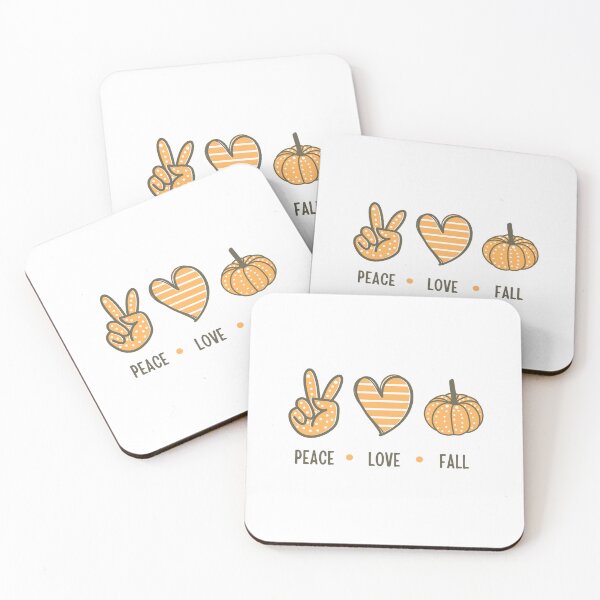 Item preview, Peace Love Fall designed and sold by ournaturalnest.