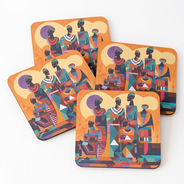 Artikelvorschau, African Tribe Bauhaus Design entworfen und verkauft von ArtificialGenes.