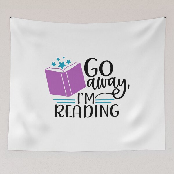 Item preview, Go Away Im Reading designed and sold by ElLocoMus.