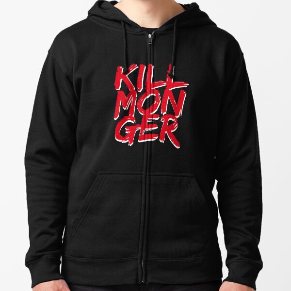 killmonger red hoodie