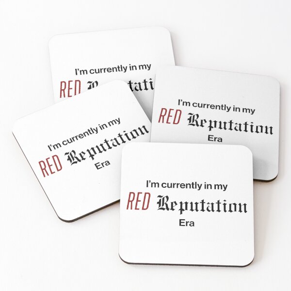 Item preview, RED Reputation mashup, Taylor Swift era designed and sold by KAgraphic.