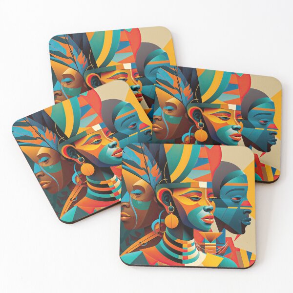 Artikelvorschau, African Tribe Bauhaus Design entworfen und verkauft von ArtificialGenes.