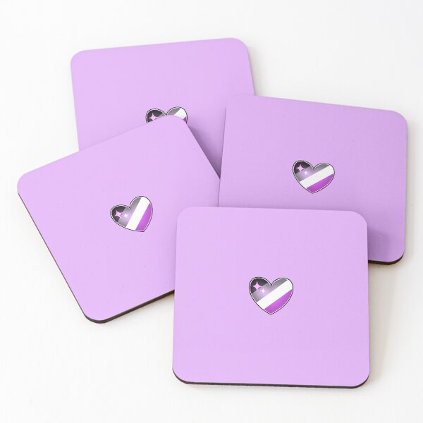 Item preview, Asexual Flag Heart designed and sold by lulubeeart.
