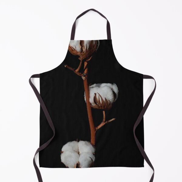 Item preview, sprig of cotton on a black background designed and sold by IgorKovalenko.