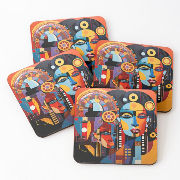 Artikelvorschau, African Tribe Bauhaus Design entworfen und verkauft von ArtificialGenes.
