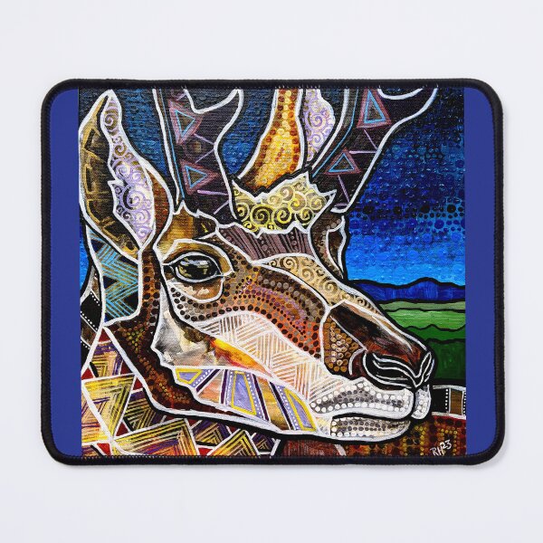 Item preview, Gus the Pronghorn designed and sold by Rachel Hueske.