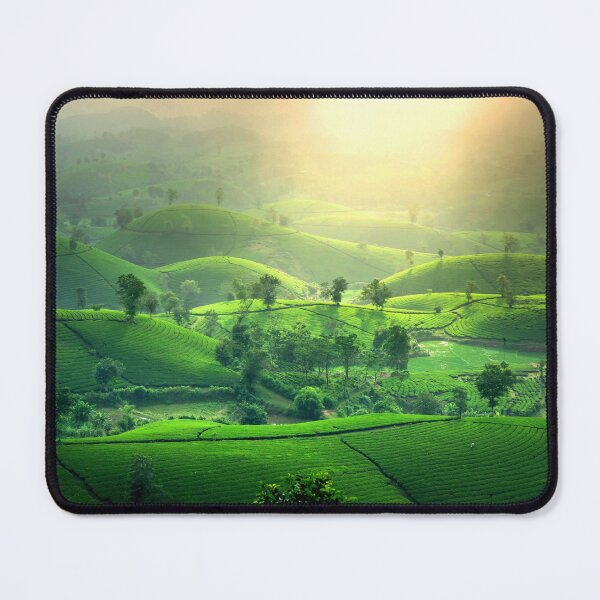 Item preview, FLORA #40 - Rolling Green Hills with Terraced Crops designed and sold by DEL-Productions.