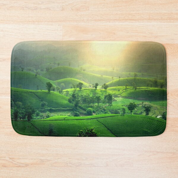 Item preview, FLORA #40 - Rolling Green Hills with Terraced Crops designed and sold by DEL-Productions.