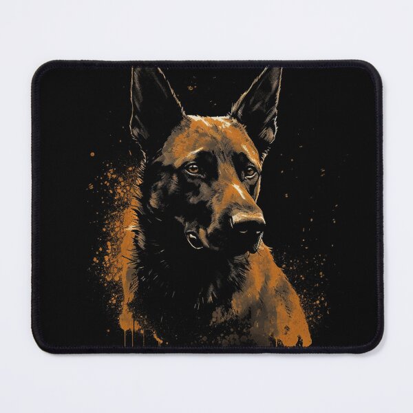Item preview, A Street Art Belgian Malinois Dog Distressed Style designed and sold by GVRDesign.